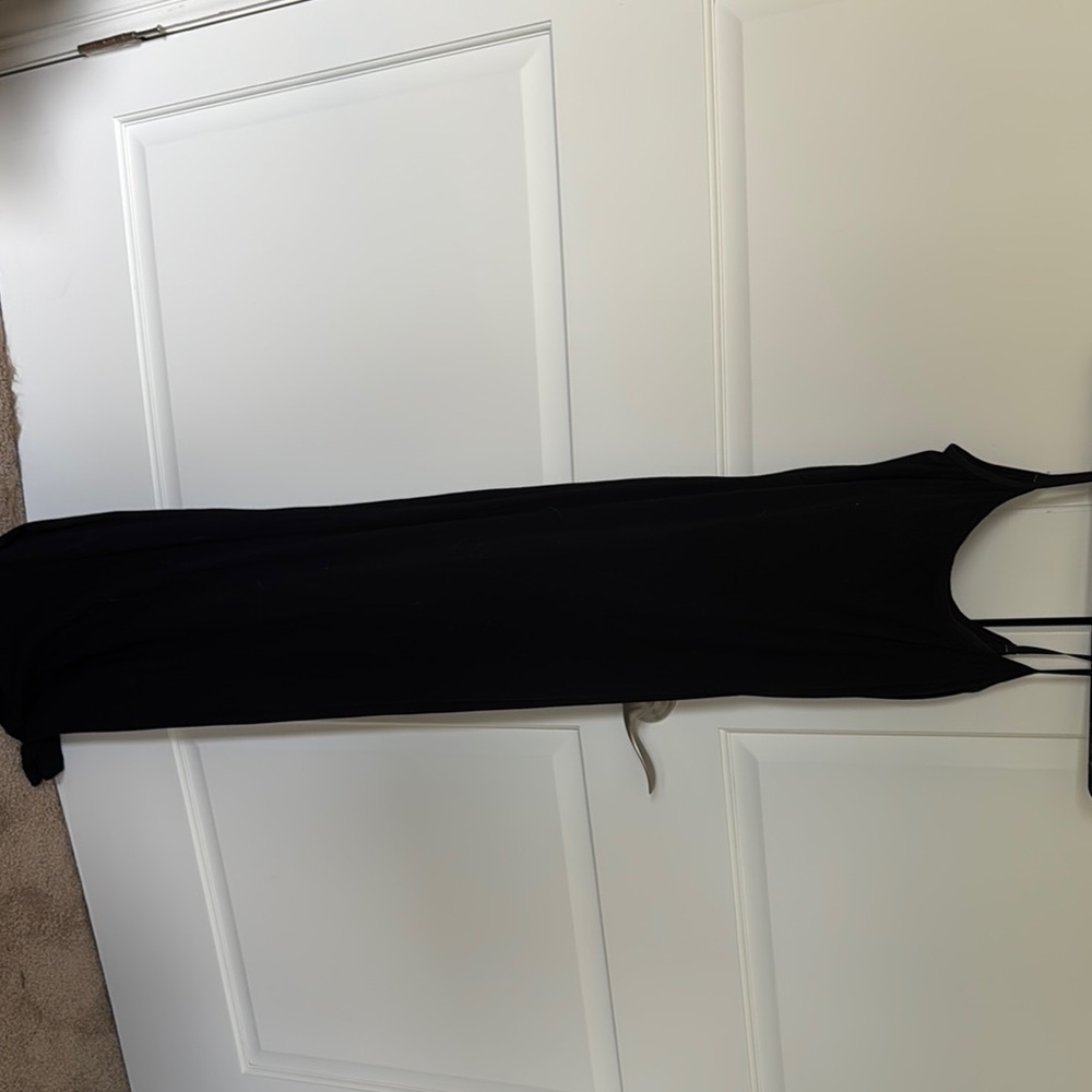 Black Sleeveless Dress with shapewear